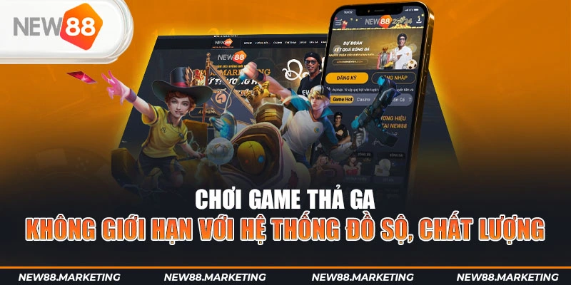 58vin new88 ở trò chơi nổ hũ có bao nhiêu sảnh game